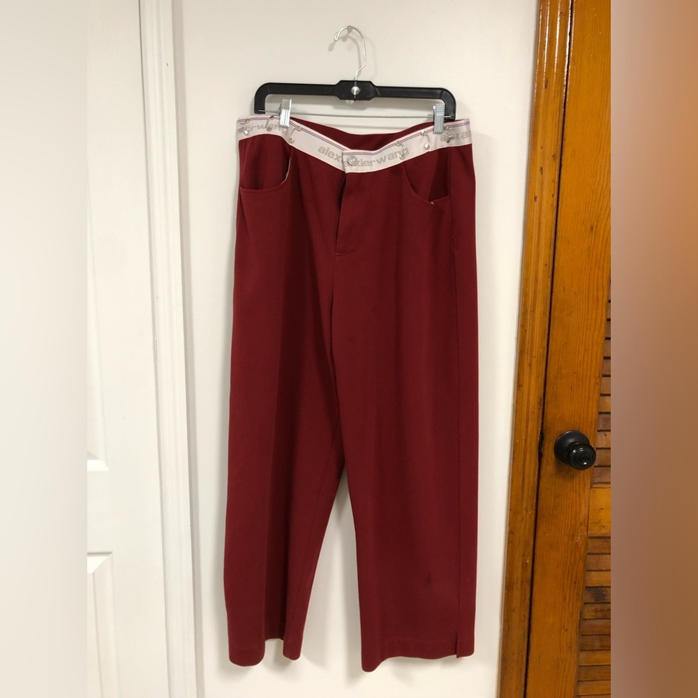 Alexander Wang Men's Pants Color Red